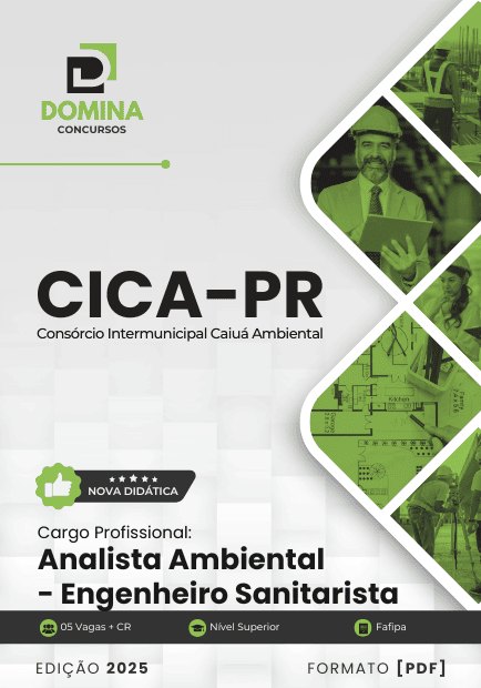 Apostila Analista Ambiental - Engenheiro Sanitarista CICA PR 2025