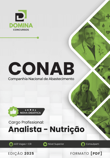 Apostila Analista Nutrição CONAB 2025