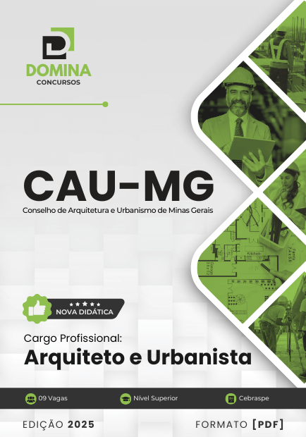 Apostila Arquiteto e Urbanista CAU MG 2025
