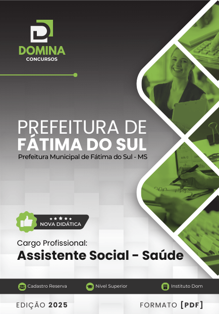 Apostila Assistente Social - Saúde Fátima do Sul MS 2025