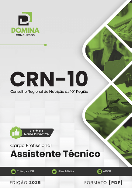 Apostila Assistente Técnico CRN 10 2025