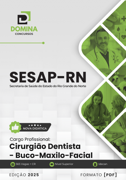 Apostila Cirurgião Dentista Buco-Maxilo SESAP RN 2025