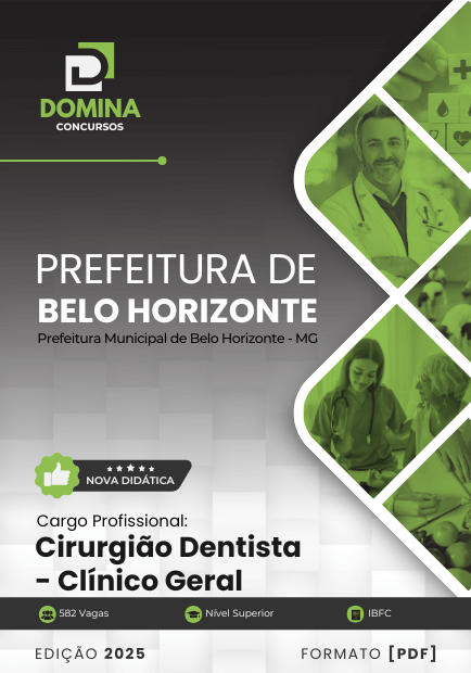 Apostila Cirurgião Dentista Belo Horizonte MG 2025