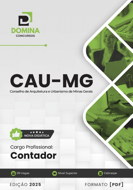 Apostila Contador CAU MG 2025