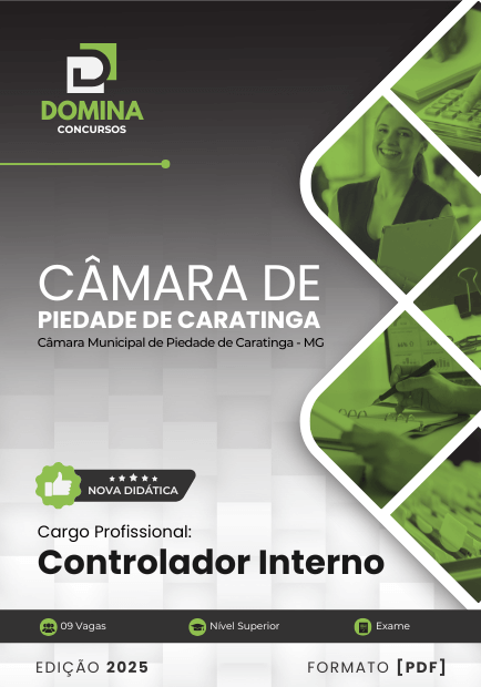 Apostila Controlador Interno Câmara Piedade Caratinga MG 2025
