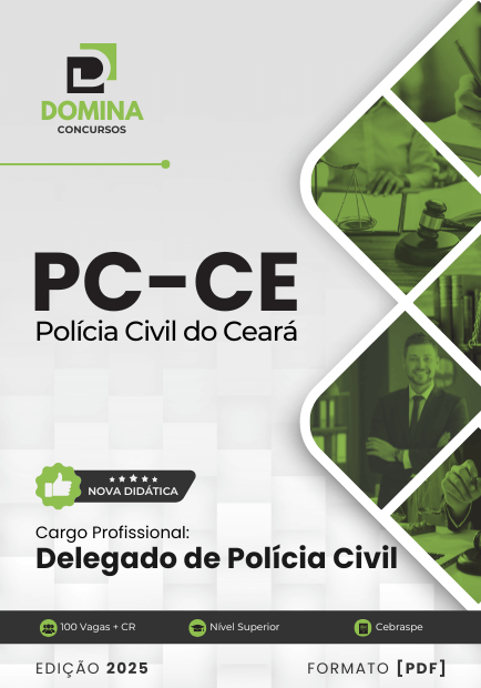 Apostila Delegado de Polícia Civil PC CE 2025