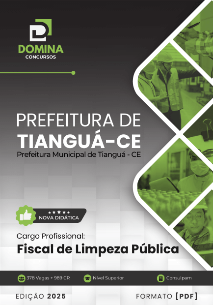 Apostila Fiscal de Limpeza Pública Tianguá CE 2025