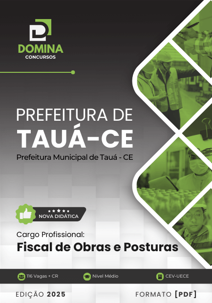 Apostila Fiscal de Obras e Posturas Tauá CE 2025