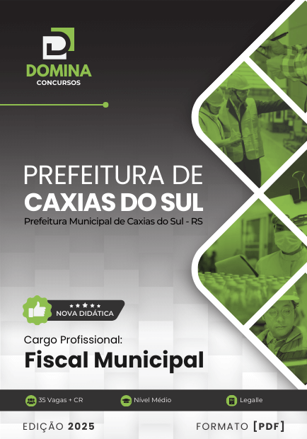 Apostila Fiscal Municipal Caxias do Sul RS 2025