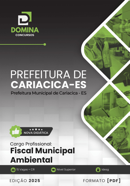 Apostila Fiscal Municipal Ambiental Cariacica ES 2025