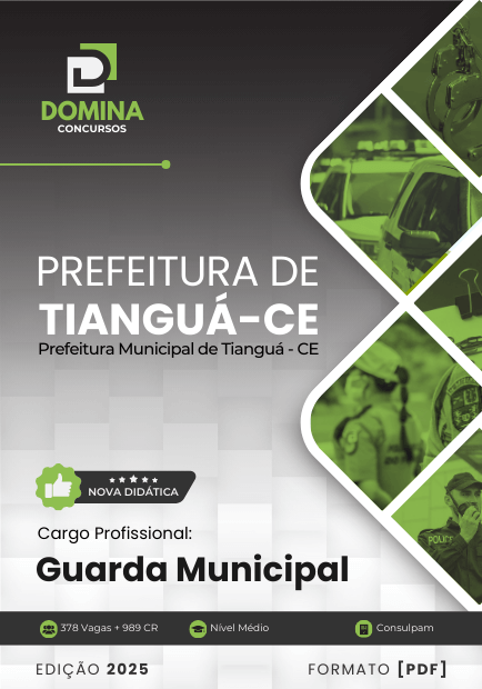 Apostila Guarda Municipal Tianguá CE 2025
