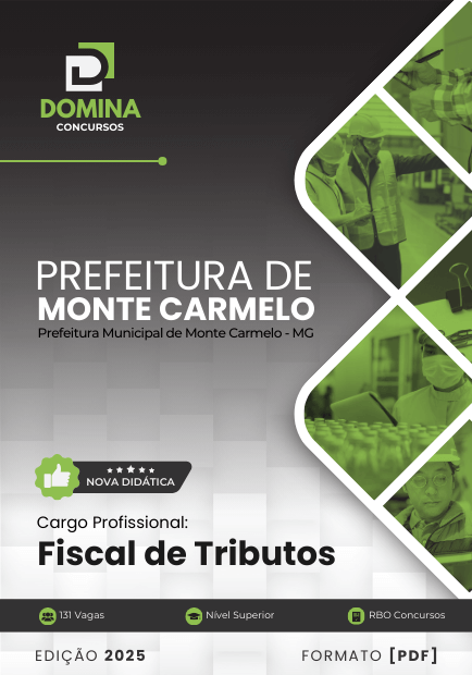 Apostila Fiscal de Tributos Monte Carmelo MG 2025