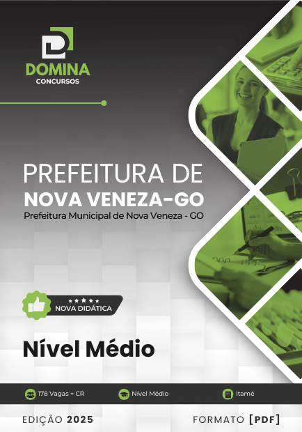 Apostila Nível Médio Nova Veneza GO 2025