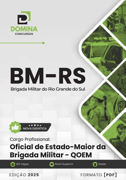 Apostila Oficial de Estado - QOEM BM RS 2025