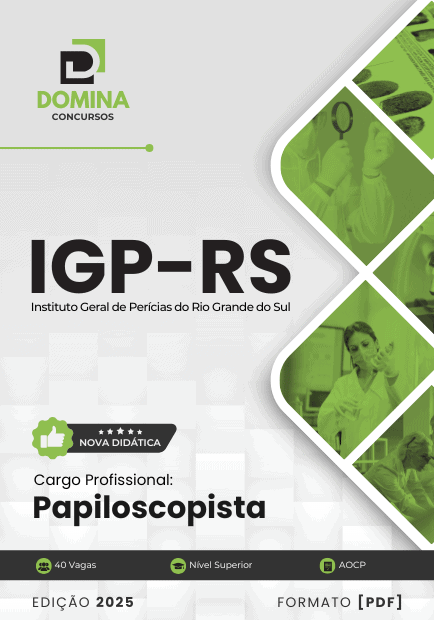 Apostila Papiloscopista IGP RS 2025