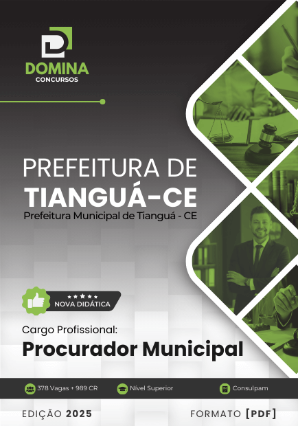 Apostila Procurador Municipal Tianguá CE 2025