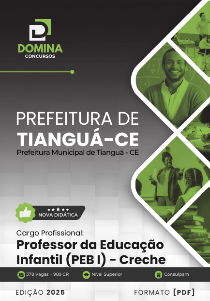 Apostila Professor de Educação Infantil Creche Tianguá CE 2025