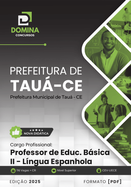 Apostila Professor de Espanhol Tauá CE 2025