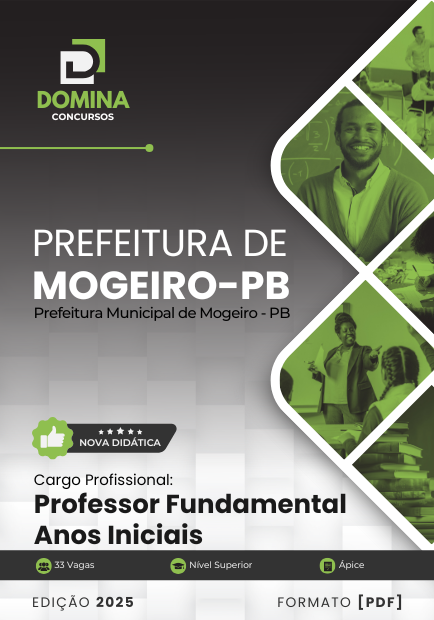 Apostila Professor de Anos Iniciais Mogeiro PB 2025