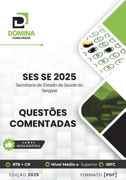 150 Questões Comentadas SES SE 2025