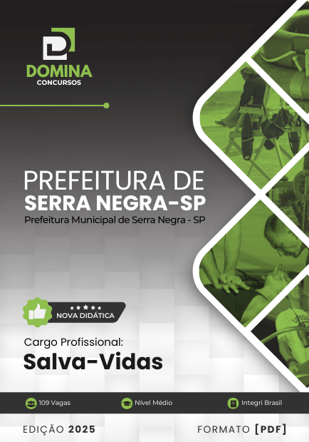 Apostila Salva-Vidas Serra Negra SP 2025