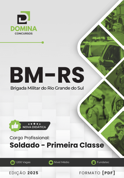 Apostila Soldado BM RS 2025