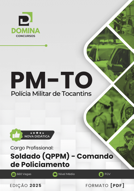 Apostila Soldado - QPPM PM TO 2025