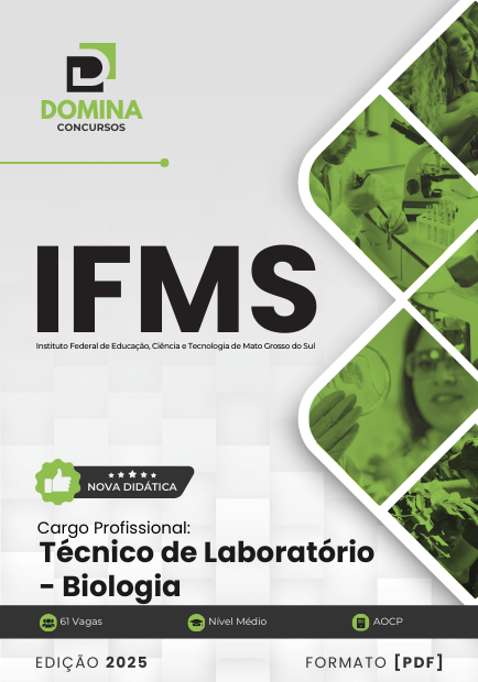 Apostila Técnico de Laboratório Biologia IFMS 2025