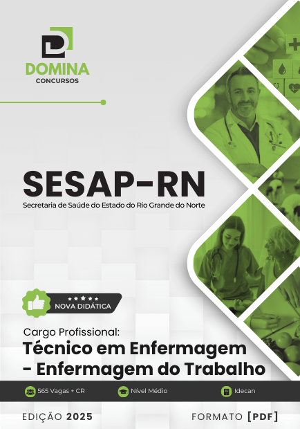 Apostila Técnico em Enfermagem do Trabalho SESAP RN 2025