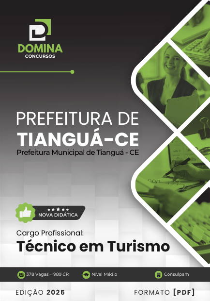 Apostila Técnico em Turismo Tianguá CE 2025