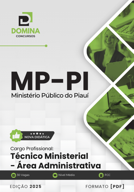Apostila Técnico Ministerial - Administrativo MP PI 2025