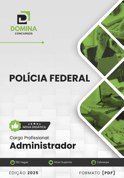 Apostila Polícia Federal PF 2025 Administrador