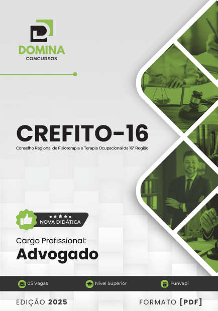 Apostila Advogado CREFITO 16 2025