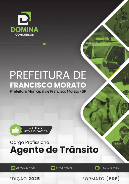 Apostila Agente Trânsito Francisco Morato SP 2025