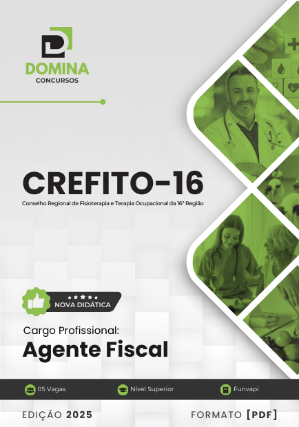 Apostila Agente Fiscal CREFITO 16 2025