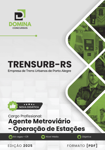 Apostila Agente Metroviário Operação de Estações TRENSURB RS 2025