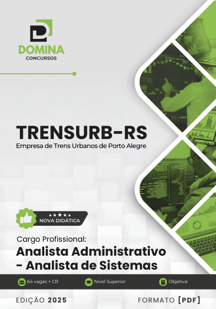Apostila Analista Administrativo Analista de Sistemas TRENSURB RS 2025