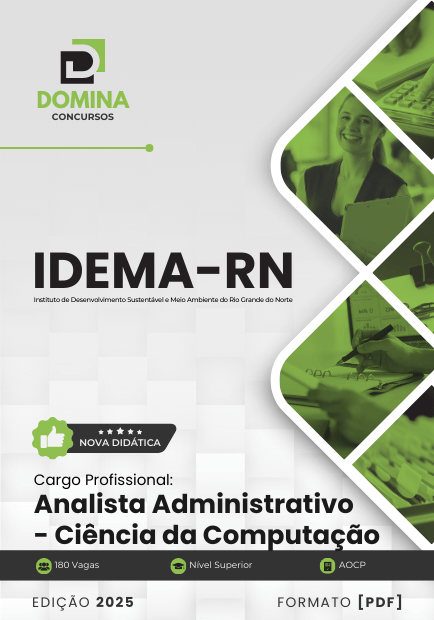 Apostila Analista Administrativo Ciência da Computação IDEMA RN 2025