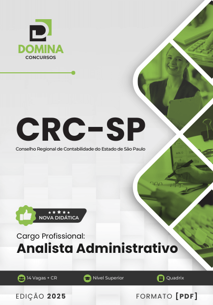 Apostila Analista Administrativo CRC SP 2025
