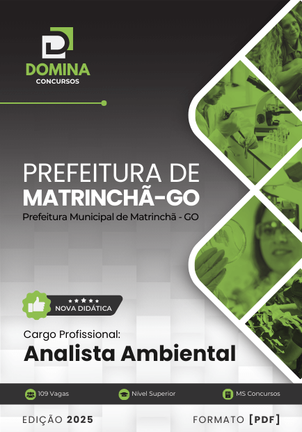 Apostila Analista Ambiental Matrinchã GO 2025