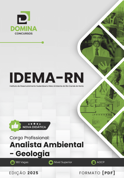 Apostila Analista Ambiental Geologia IDEMA RN 2025