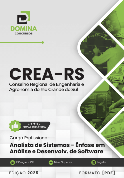Apostila Analistas Sistemas Desenvolvimento de Software CREA RS 2025