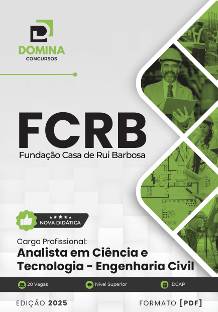 Apostila Analista Engenharia Civil FCRB 2025