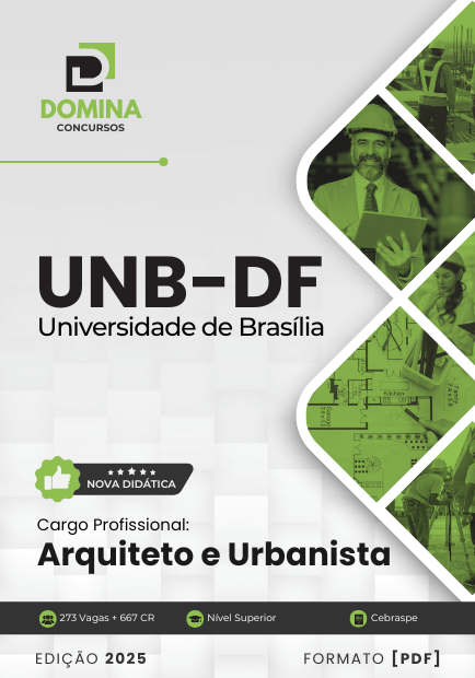 Apostila Arquiteto e Urbanista UnB DF 2025