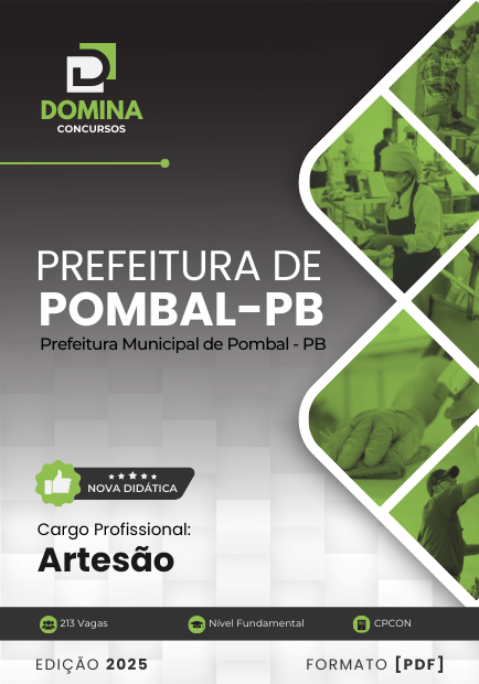 Apostila Artesão Pombal PB 2025