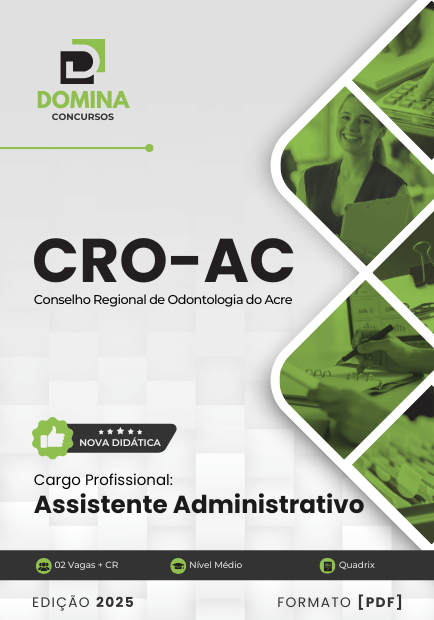 Apostila Assistente Administrativo CRO AC 2025