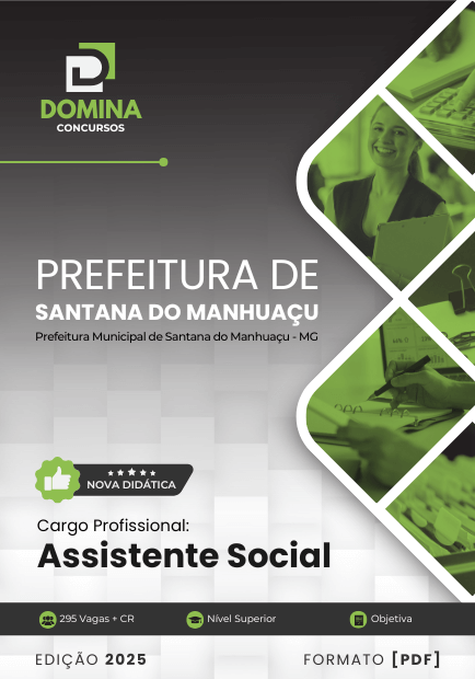 Apostila Assistente Social Santana do Manhuaçu MG 2025