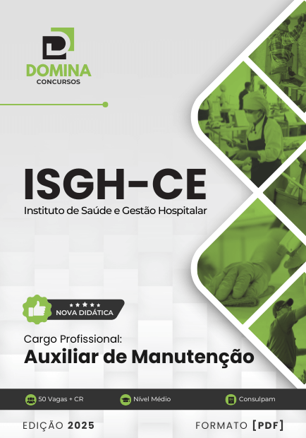 Apostila Auxiliar de Manutenção ISGH CE 2025