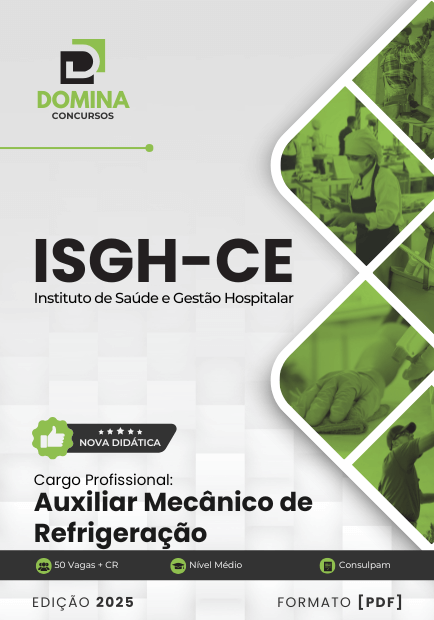 Apostila Auxiliar Mecânico de Refrigeração ISGH CE 2025