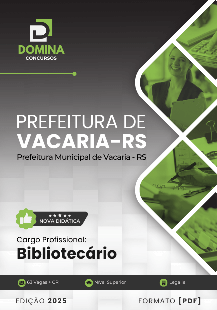 Apostila Bibliotecário Vacaria RS 2025